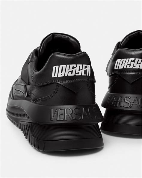 basket versace noir homme|Baskets Odissea Noir .